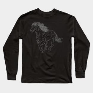 RUNNING HORSE Long Sleeve T-Shirt